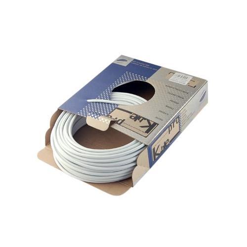 Gaine de frein blanche KBLE 5mm pour vélo de route et VTT en rouleau de 50m