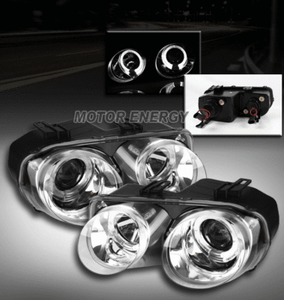 94 97 Acura Integra Jdm Halo Projector Headlights 95 96 Ebay Image Is Loading 94 97 Acura Integra Jdm Halo Projector Headlights
