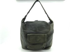 Guerrilla Deluxe borsa da donna borsa in pelle borsa a mano borsa a tracolla grigia