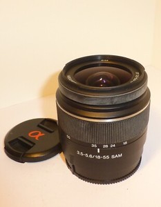 SONY DT 18-55mm f3.5-5.6 SAM AUTO FOCUS ZOOM for SONY DSLRs (289)