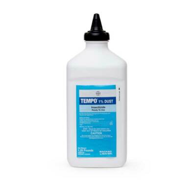Bayer Tempo Dust 1% Kills Ant Bed Bugs Cockroaches Wasp Silverfish Spider