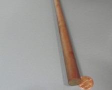 Phenolic Micarta XX Paper Rods .625" 5/8" Diameter x 36" Long