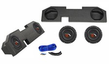 Dual 10" Subwoofer Enclosure 2 Subs For 02-15 Dodge Ram Crew/Quad XCab 2500/3500