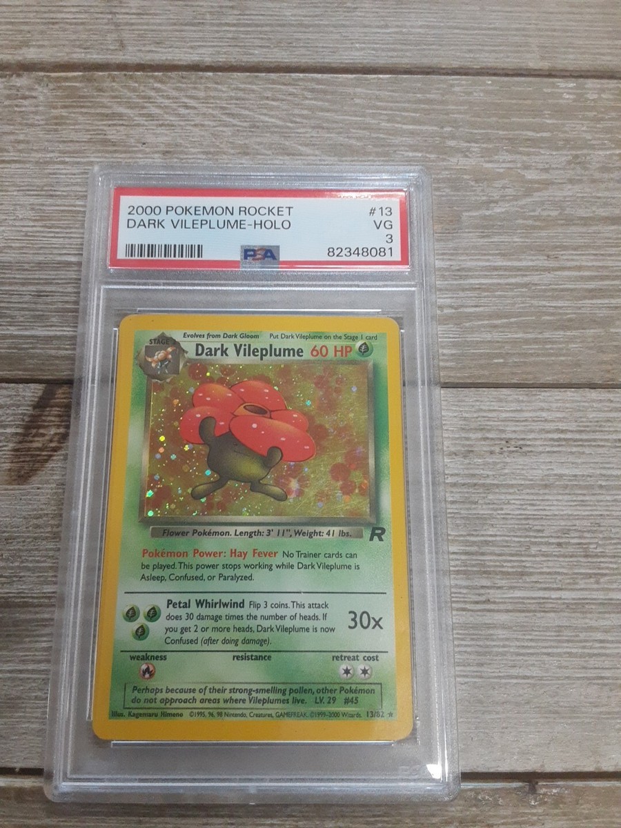 Dark Vileplume 13/82 Team Rocket Holo for sale online | eBay