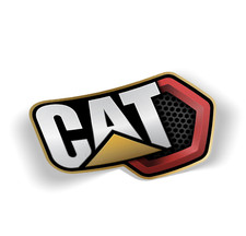 Caterpillar Hex Decal Vinyl 3m Usa Made Sticker Car Truck Window Bumper Wall