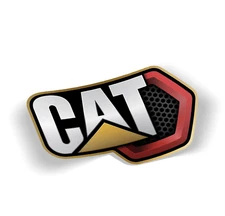 CATERPILLAR HEX DECAL VINYL 3M USA MADE STICKER CAR TRUCK WINDOW BUMPER WALL