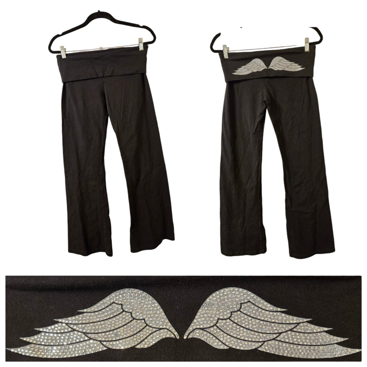 Victoria's Secret - victoria's Secret ヨガ Victoria's Secret VS Vintage Foldover Yoga Pants Flare