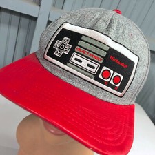 Nintendo Controller Bioworld Snapback Baseball Hat Cap