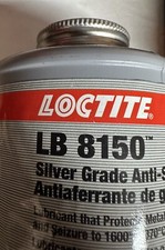 Loctite 235092 Anti Seize Compound, Silver, 4 Oz, Can Lb 8150
