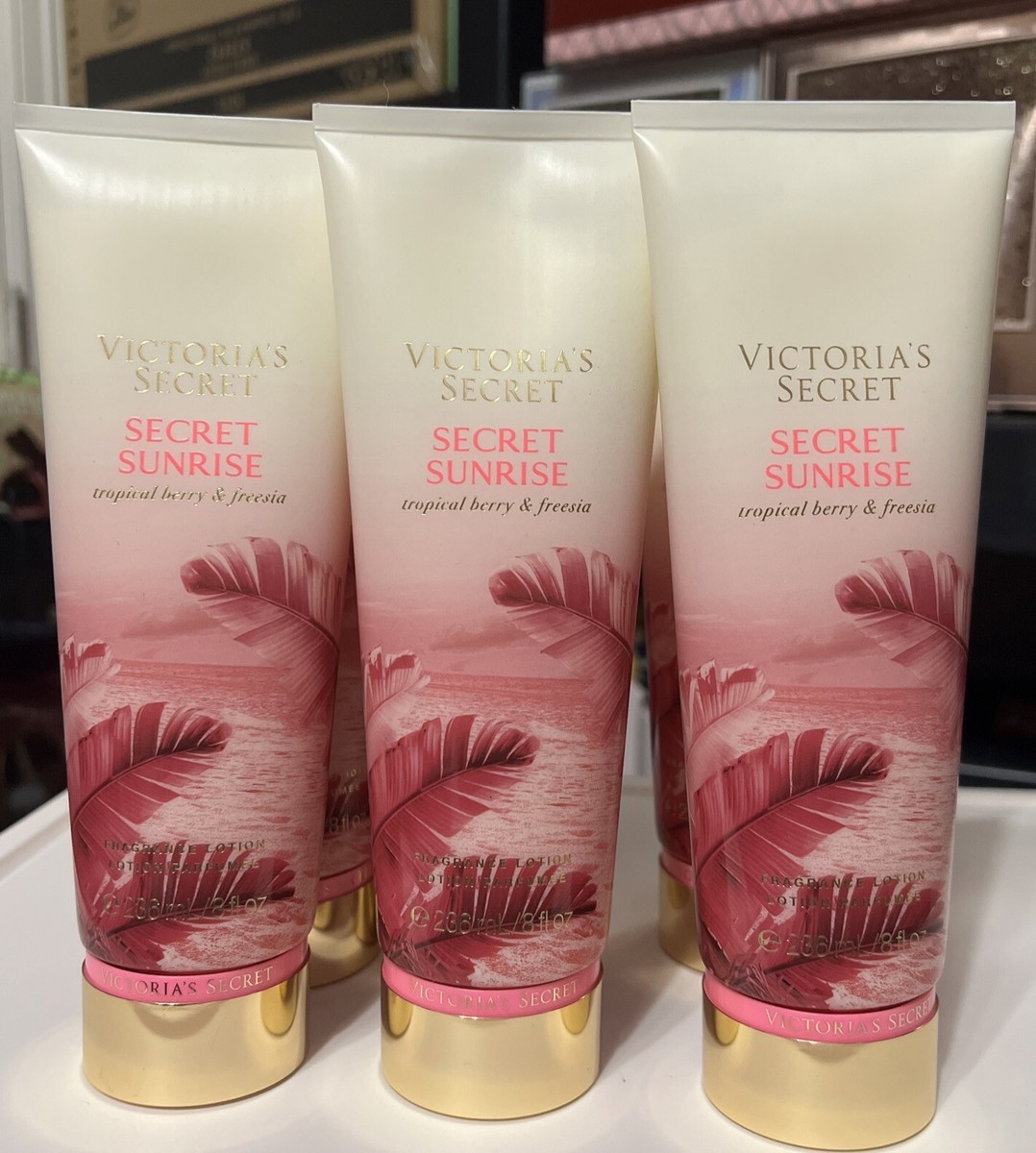 Victoria's Secret ボディローション 3本セット Set of 3 Victoria Secret Fragrance Body Lotion Secret Sunrise | eBay