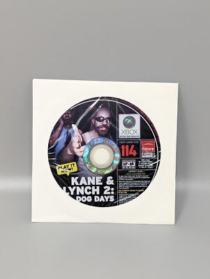 Kane & Lynch 2 Official Xbox Magazine Demo Disc 114 Xbox 360