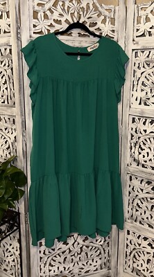 Women's St Patrick Green High Yoke Poplin Dress 3x | eBay