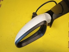 Vauxhall Corsa D 2010-14 Passenger Side/Left Wing Mirror: E1021094 (White)