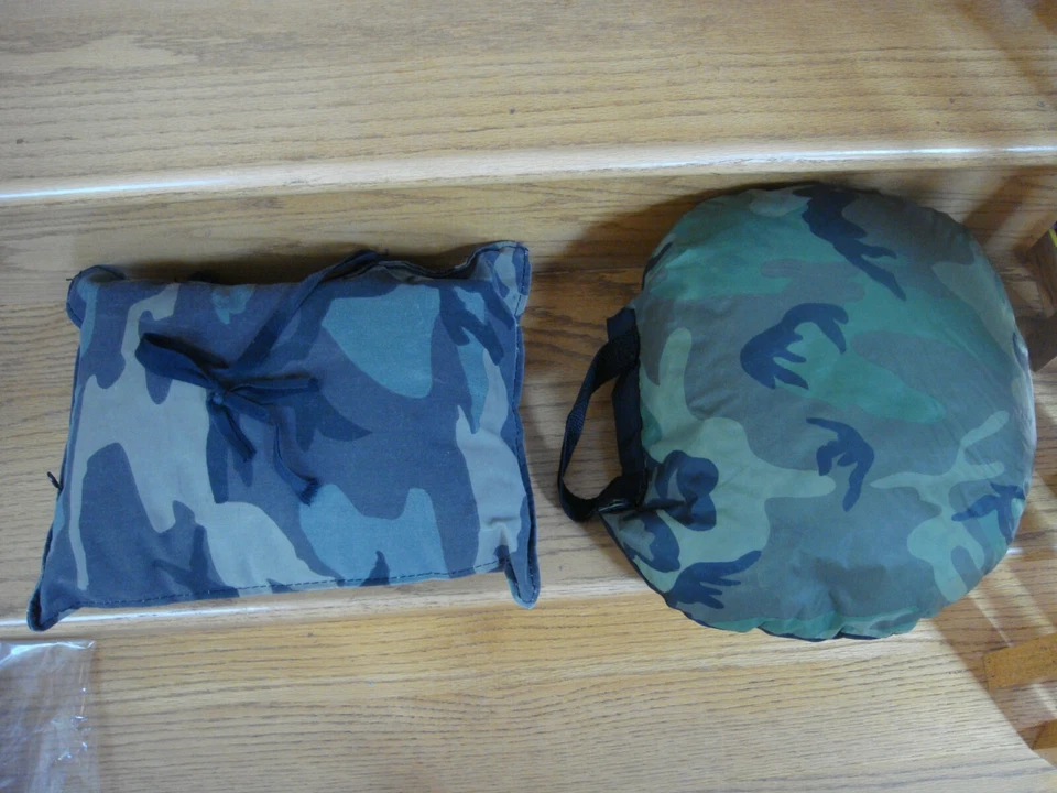 Lote de 3 Cojines de Soporte de Árbol de Caza de Ciervos y Pack Hecho con Tela de Camuflaje Foto 3 de 4