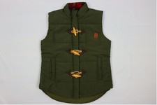 Women’s Army Green Paded Jacket Vest Size Small-medium (new W/ Out Tags)