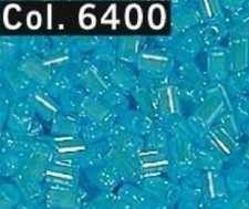 BIGIOTTERIA PERLE PERLINE BEADS BAGUETTES GUTERMANN 2 mm COL.6400