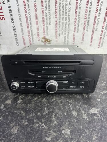 2010 - 2015 AUDI A1 8X STEREO CD MMI NAV PLAYER HEAD UNIT 8X0035192D - Picture 1 of 4