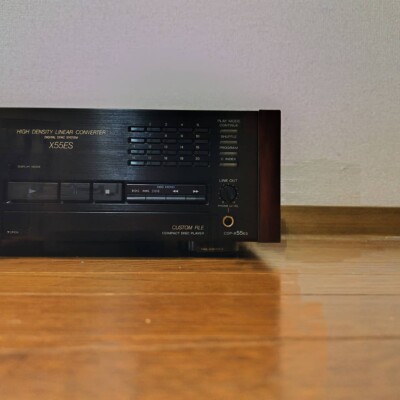 SONY CDP-X55ES CD Player High Density Linear Converter Confirmed