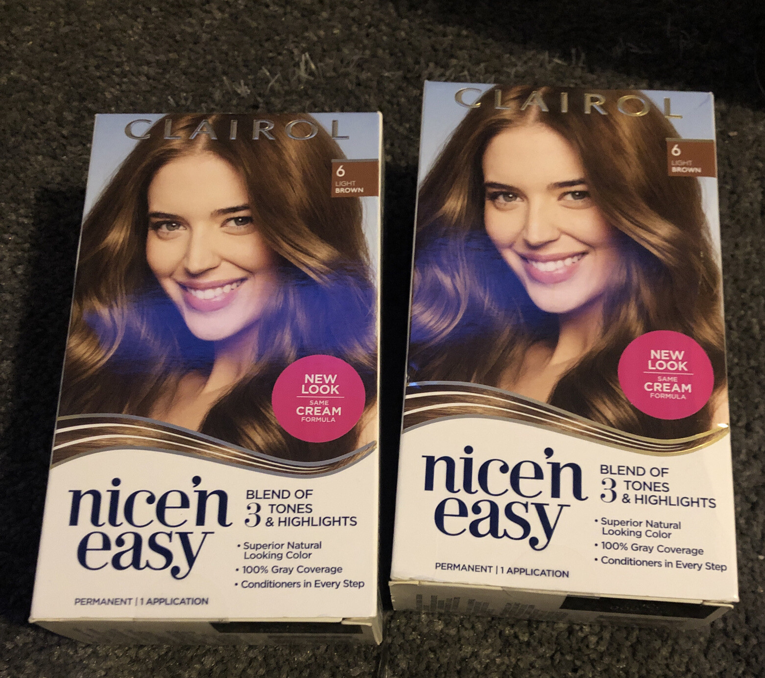 Dye 6 Light Brown Gray Coverage