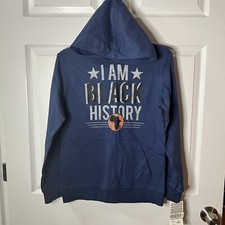 I Am Black History Youth Hoodie Size L