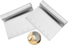 Stainless Steel Food Scraper and Chopper Larg...