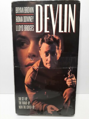 Devlin VHS Bryan Brown, Roma Downey, Lloyd Bridges new sealed 1993