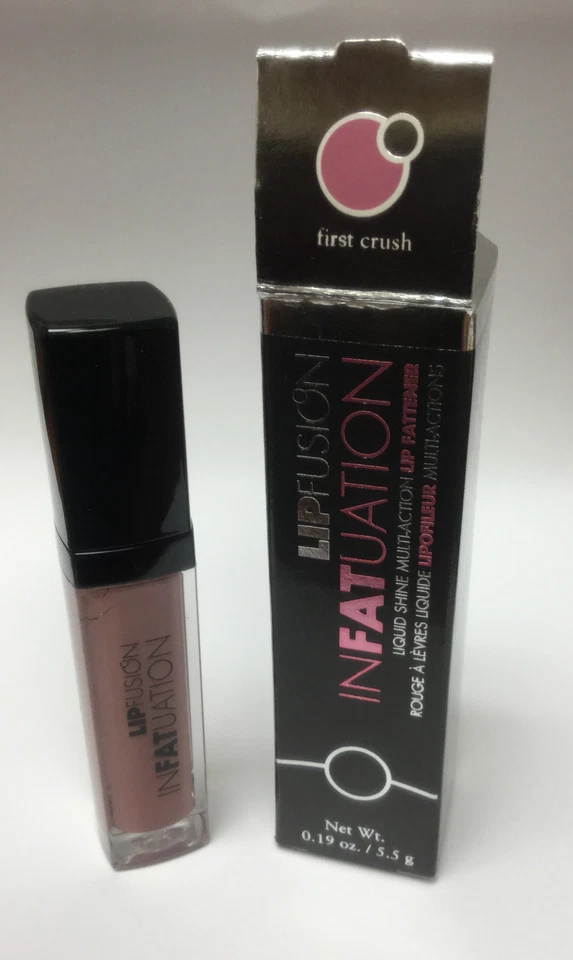 3 X FusionBeauty LipFusion Infatuation Líquido Brillo Engordador de Labios First Crush NUEVO Foto 2 de 4