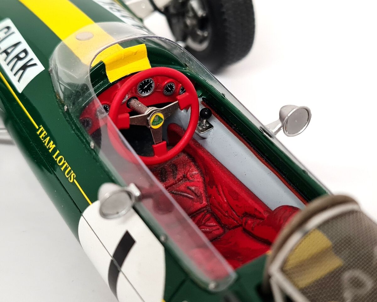 ロータス 1/18 Lotus 33 No.1 Winner German GP Jim Clark Lotus 33 #1 Winner German GP 1965 - YouTube