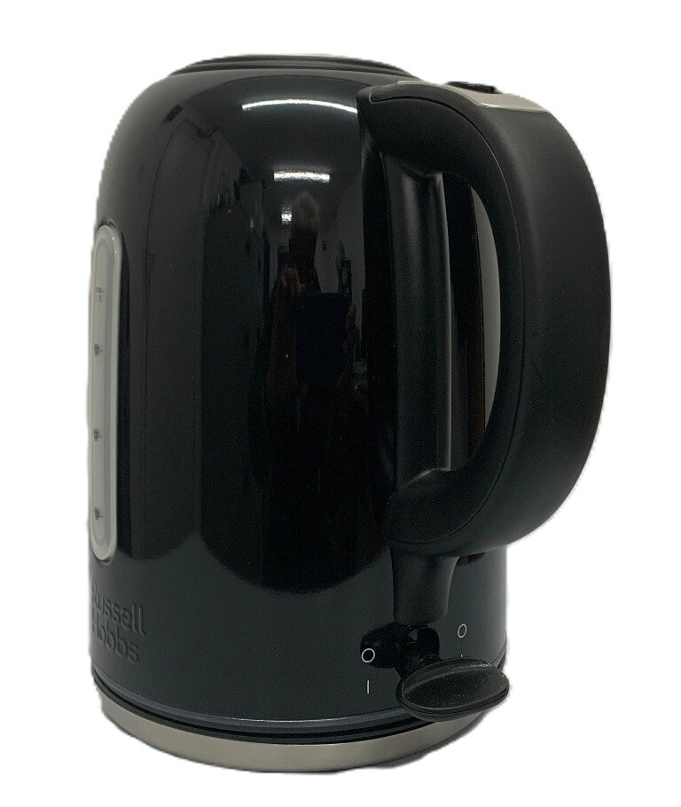 Russell Hobbs Quiet Boil Kettle 1.7L, 3kW Rapid Boil, 360° Base Black