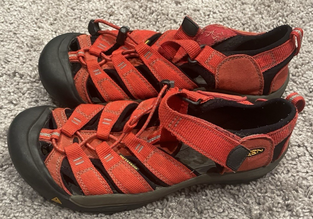 Sandali KEEN donna taglia 6 rossi Newport H2 outdoor escursionismo acqua