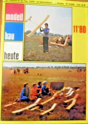 MODELLBAU HEUTE 11 - 1980 B Bauplan AL-29 Panzer T-34/85 Lotus 78 PAMIR Jangada