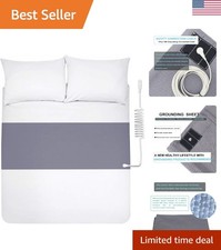 Grounding Sheets with Silver Fiber, Half Grounding Flat Sheet Earth Sheet for...