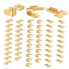 60PCS Electrical Quick Splice Wire Terminals, Piggyback Spade Connectors,