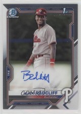 2021 Bowman Chrome Prospect Auto Baron Radcliff #CPA-BRA Auto 6fs