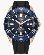 NWT Citizen Promaster Dive Watch-BN0196-01L Men's $395