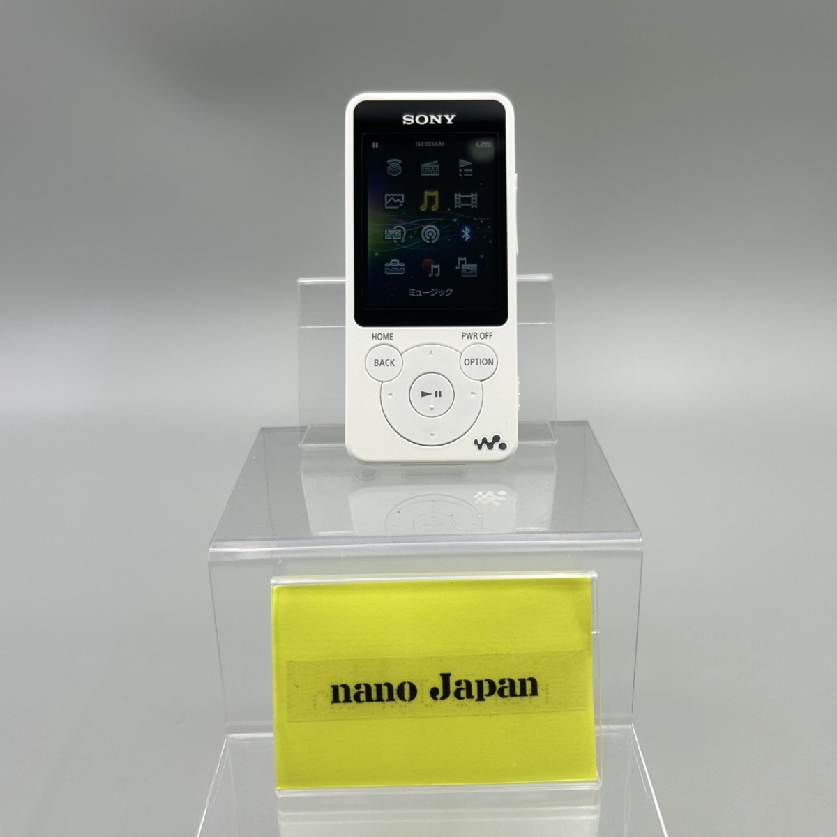 【Bluetooth】SONY WALKMAN NW-S14（W）[8GB] SONY NW-S14 Walkman MP3 Bluetooth Portable Audio Player White Work