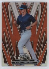 2024 Leaf Metal Women of Sport Orange Prismatic 4/15 Rachel Balkovec #80 07sy