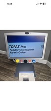 Freedom Scientific Topaz PHD Portable High Def Video Magnifier 15  Model 10014