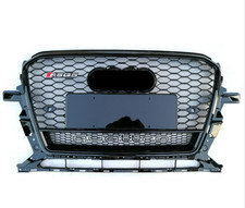 RSQ5 Optik Wabengrill Kühlergrill Grill Schwarz für AUDI Q5 8R SQ5 2013-2016