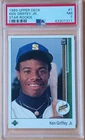 1989 UPPER DECK #1...KEN GRIFFEY JR...STAR ROOKIE...CENTERED...PSA 7 NM