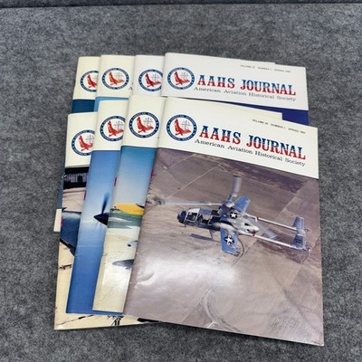 AAHS Journal Magazines 1992-1993 Full Volumes 37 & 38 Aviation History, Lot of 8
