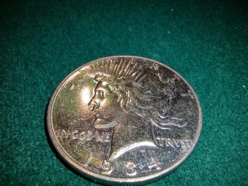 1934-D Peace Silver Dollar BU Condition Great Luster Must See Pics
