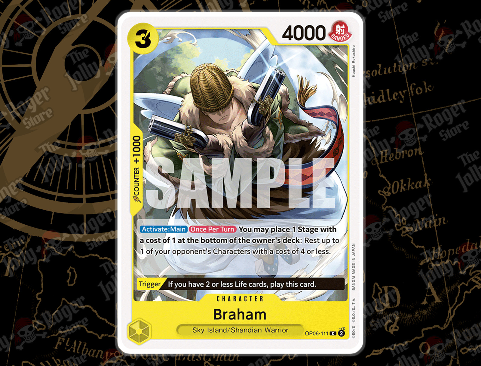 OP06-111 - Braham | ONE PIECE Card Game
