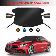 For Hyundai Windshield Snow Cover Frost Guard Ice Protector+Side Mirror Cover