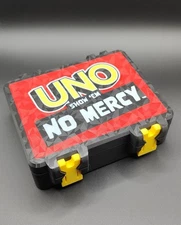 3D Printed UNO Card Case Snap Lock Holder – UNO Deck Storage Box