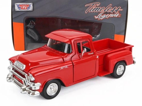 1/24 MOTOR-MAX - GMC | PICK-UP 1955 | RED - Foto 1 di 1