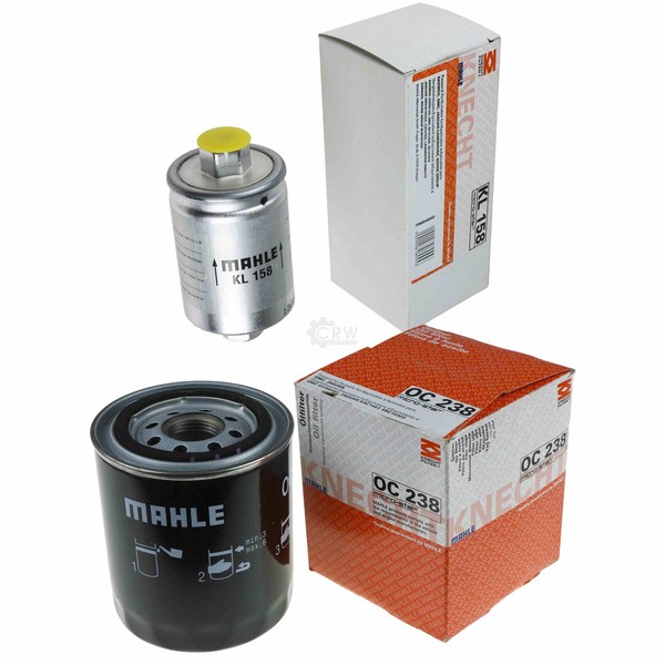 Mahle / Knecht Set Filterpaket Kraftstofffilter KL 158 ÖLfilter OC 238-image