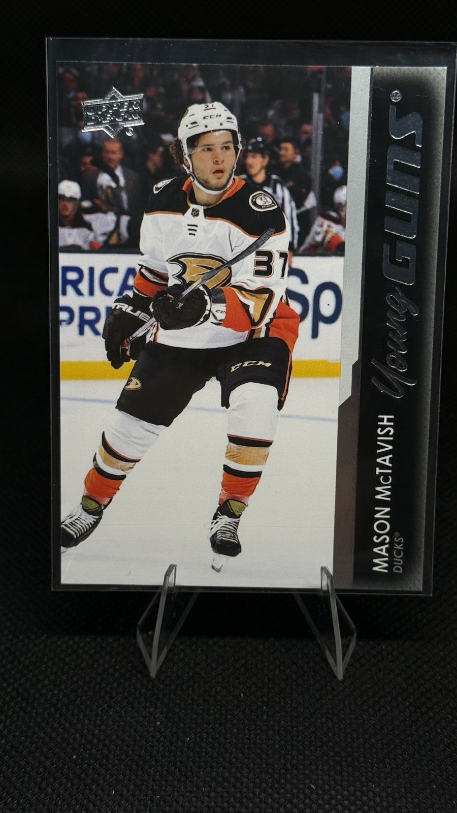 2021-22 Upper Deck Mason McTavish Young Guns Rookie #451 Anaheim Ducks RC