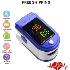 Fingertip Pulse Oximeter,LED Display Blood Oxygen Saturation,SpO2 Health Monitor