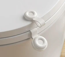 Toilet Seat Cover & Cushion Handle Kit, Easy Operate, Aesthetically Pleasing, Lo